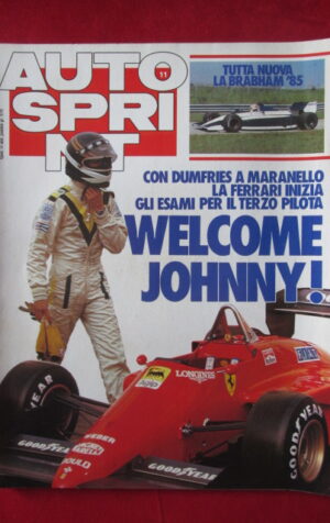 AUTOSPRINT 11 1985 BRABHAM ' 95 LOTUS IN BRASILE LANCIA Y10[TR3B]