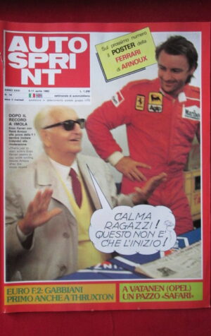 AUTOSPRINT 14 1983 ENZO FERRARI EURO F.2 GABBIANI[TR3A]