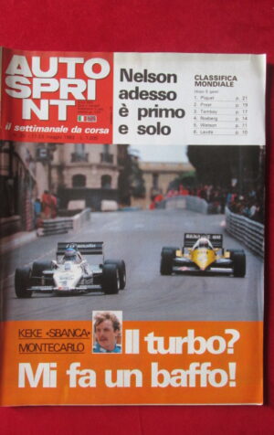 AUTOSPRINT 20 1983 NELSON KEKE PIQUET PROST[TR3A]