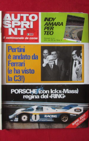 AUTOSPRINT 22 1983 INDY FERRARI PORSCHE ICKX MASS[TR3A]