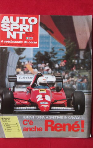 AUTOSPRINT 24 1983 FERRARI RENE PROST PIQUET[TR3A]