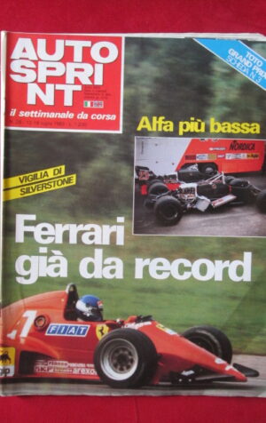 AUTOSPRINT 28 1983 FERRARI ALFA ROMEO GRAND PRIX[TR3A]