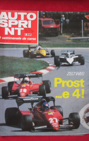 AUTOSPRINT 33 1983 ZELTWEG PROST FERRARI[TR3A]