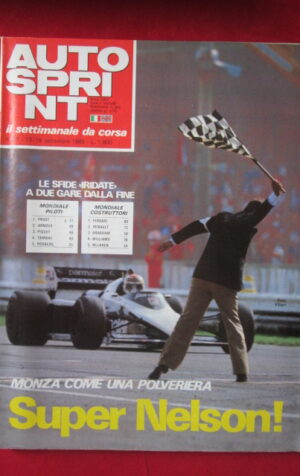 AUTOSPRINT 37 1983 PROST ARNOUX PIQUET FERRARI RENAULT[TR3A]