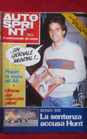 AUTOSPRINT 46 1983 VILLANI DOSSIER MONZA 1978 ACCUSA HUNT[TR3A]