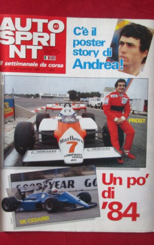 AUTOSPRINT 47 1983 PROST DE CESARIS SENNA DA SILVA[TR3A]