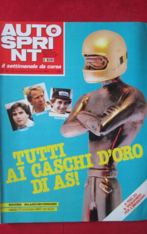 AUTOSPRINT 48 1983 PIQUET MIKKOLA MARTINI[TR3A]