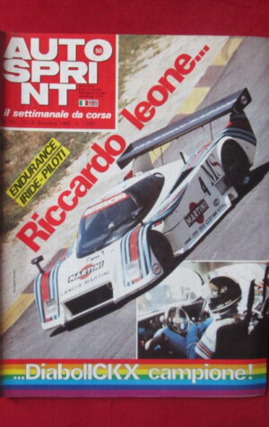 AUTOSPRINT 50 1983 ICKX JOANN VILENEUVE FIAT UNO RENAULT 4 GTL[TR3A]