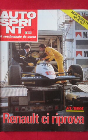 AUTOSPRINT 51 1983 RENAULT F.1 1984[TR3A]