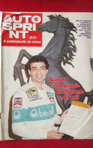 AUTOSPRINT 52 1983 DOSSIER SPONSOR F1 AUDI RALLY BRABHAM BT52[TR3A]