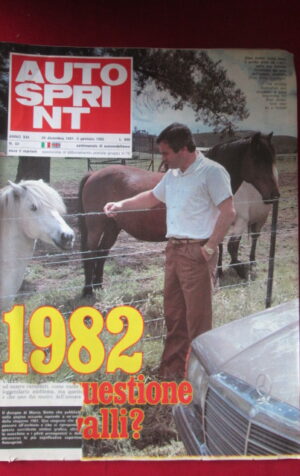 AUTOSPRINT 52 1981 ALAN JONES DUCAROUGE MARTINI '82 [AS2]