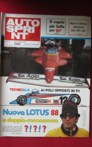 AUTOSPRINT 51 1980 LOTUS 88 MUNARI FIAT RALLY [AS2]