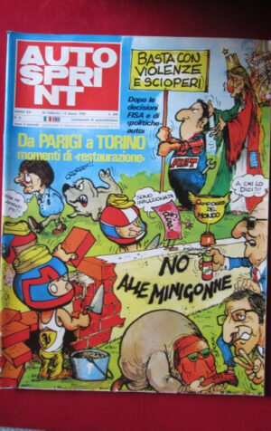 AUTOSPRINT 9 1980 CAMPIONI 1979 FERRARI WILLIAMS MASERATI 250 F [AS3]