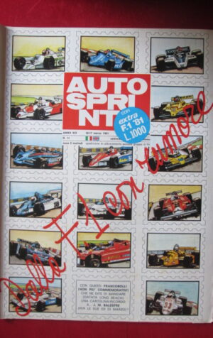 AUTOSPRINT 11 1981 AUDI QUATTRO FIAT VOLKSWAGEN SCIROCCO [AS3]