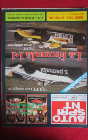 AUTOSPRINT 16 1981 PROST GP D' ARGENTINA WILLIAMS ALFA FERRARI [AS3]