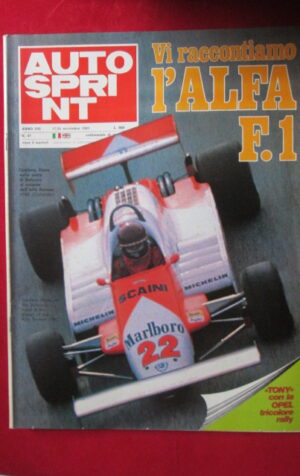 AUTOSPRINT 47 1981 OPEL TRICOLORE RALLY GAETANO DIMA ALFA ROMEO 179C [AS3]