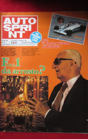AUTOSPRINT 44 1981 ENZO FERRARI BUGATTI PIQUET [AS1]