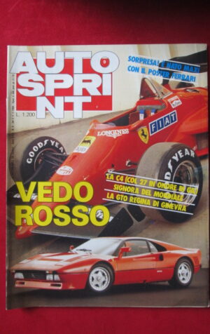 AUTOSPRINT 9 1984 FERRARI C4 MICHEL FERTE [AS1]
