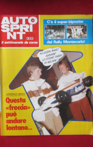 AUTOSPRINT 6 1984 ARROWS BMW RALLY MONTECARLO [AS1]