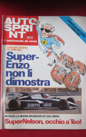 AUTOSPRINT 7 1984 ENZO FERRARI BRABHAM BT 52D-BMW [AS1]