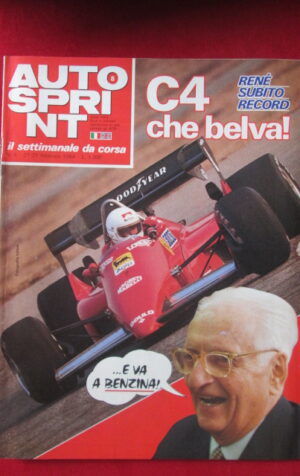 AUTOSPRINT 8 1984 FERRARI C4 ENZO FERRARI RENE [AS1]