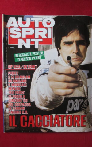 AUTOSPRINT 26 1984 GP USA - DETROIT PIQUET BRABHAM PROST [AS1]