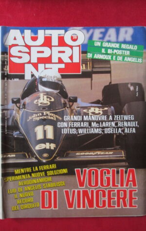 AUTOSPRINT 29 1984 FERRARI McLAREN RENAULT LOTUS WILLIAMS OSELLA ALFA [AS1]