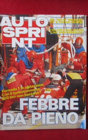 AUTOSPRINT 10 1984 F1 PATRESE PAUL RICARD [AS2]