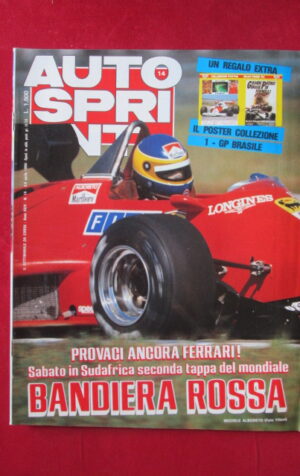 AUTOSPRINT 14 1984 FERRARI SUD AFRICA GP BRASILE [AS2]