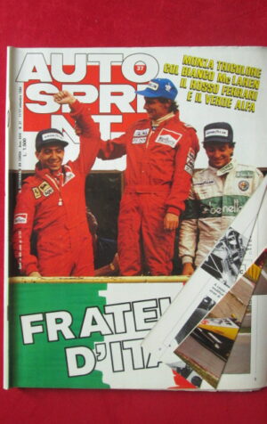 AUTOSPRINT 37 1984 Mc LAREN FERRARI ALFA [AS2]