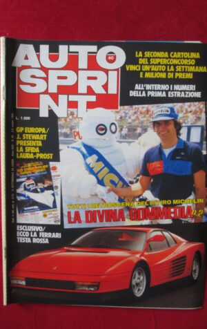 AUTOSPRINT 40 1984 GP EUROPA STEWART NIKI LAUDA PROST [AS2]