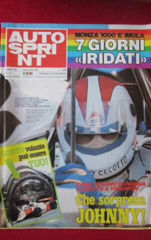 AUTOSPRINT 15 1982 F2 A THRUXTON JOHHNY CECOTTO [C1]