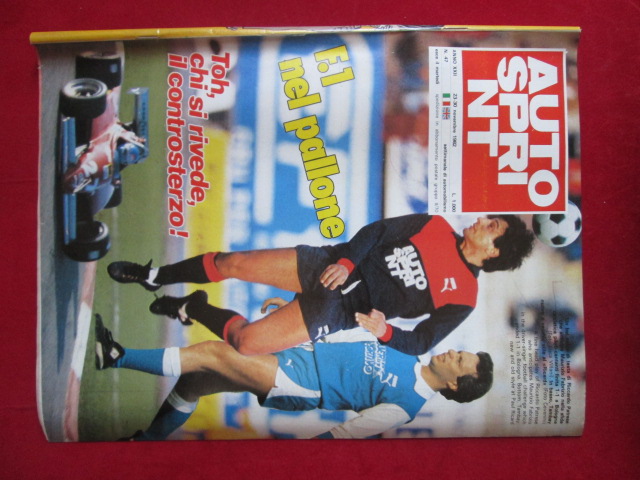 AUTOSPRINT 47 1982 FERRARI RICCARDO PATRESE TAMBAY [C2]