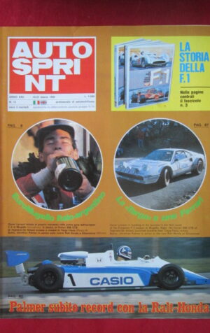 AUTOSPRINT 11 1982 OSCAR LARRAURI F3 A MUGELLO [C2]
