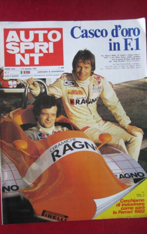 AUTOSPRINT 1 1982 MAURO BALDI FERRARI 1982 MARC SURER [C3]