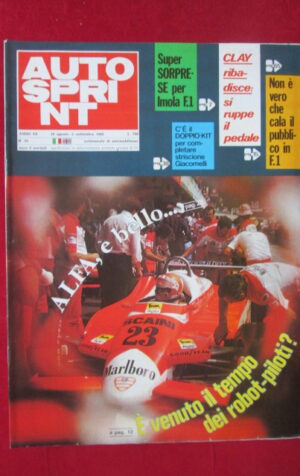 AUTOSPRINT 35 1980 ALFA ROMEO CLAY REGAZZONI [C3]