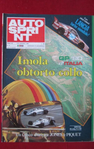 AUTOSPRINT 37 1980 JONET NELSON PIQUET LANCIA TURBO [C3]