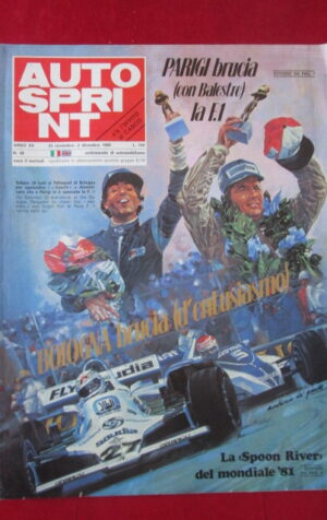 AUTOSPRINT 48 1980 F1 McLAREN FERRARI [C3]