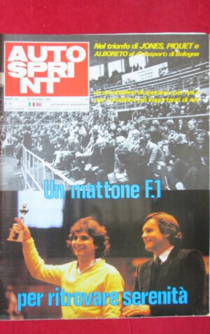 AUTOSPRINT 49 1980 JONES NELSON PIQUET MICHELE ALBORETO F1 [C3]
