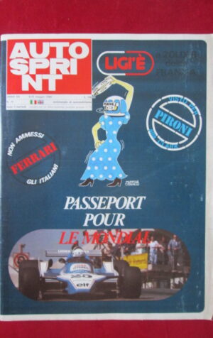 AUTOSPRINT 19 1980 FERRARI PIRONI LE MONDIAL [C3]