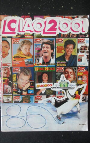 CIAO 2001 1 1986 POSTER THE CARS POSTER THE KINGS - KISS LINDA DI FRANCO [L7]