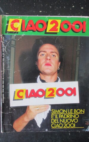 CIAO 2001 49 1985 SIMON LE BON - POSTER JIMMY SOMMERVILLE A-HA NICK KERSHAW [L7]