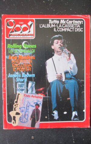 CIAO 2001 45 1984 McCARTNEY ROLLING STONES IRON MAIDEN JAMES BROWN [L7]
