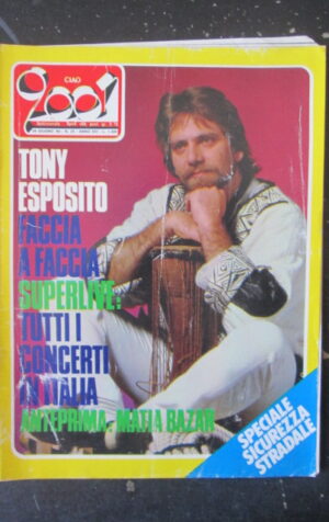 CIAO 2001 25 1984 TONY ESPOSITO BRUCE SPRINGSTEEN MATIA BAZAR [L8]