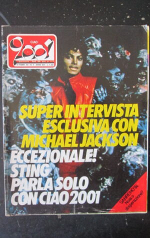 CIAO 2001 7 1984 MICHAEL JACKSON STING NICK HEYWARD VAN HALEN [L8]