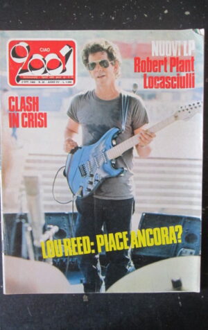 CIAO 2001 39 1983 ROBERT PLANT LOU REED DAVID BOWIE CATHERINE DENEUVE [L8]