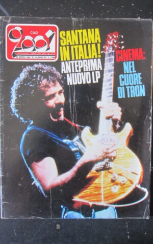 CIAO 2001 16 1983 CARLOS SANTANA LAURIE ANDERSON RAMONES [L8]