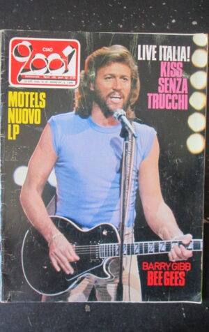 CIAO 2001 42 1983 KISS BARRY GIBB BEE GEES LITTLE STEVEN AVITABILE [L8]