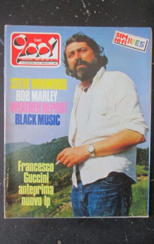 CIAO 2001 23 1983 STEVE WINWOOD BOB MARLEY FRANCESCO GUCCINI [L8]