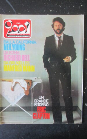 CIAO 2001 10 1983 NEIL YOUNG RICHARD HELL MANFRED MANN ERIC CLAPTON [L8]